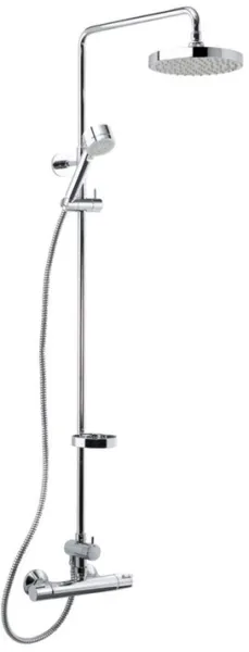 Damixa Akita suihkujärjestelmä, kromi